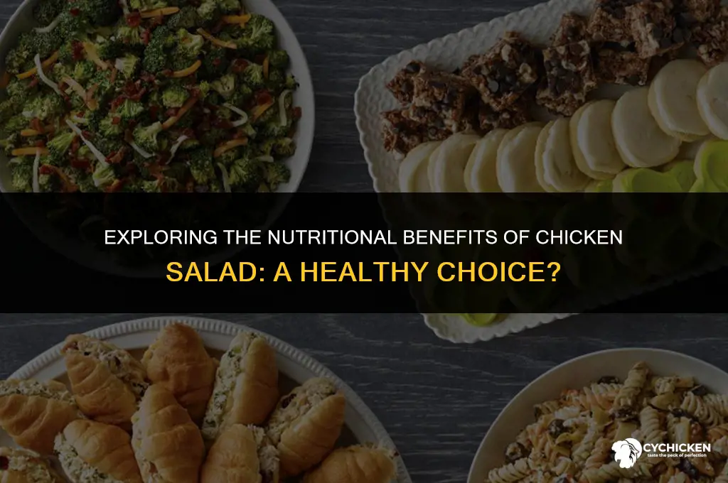 is a chicken salad healthy