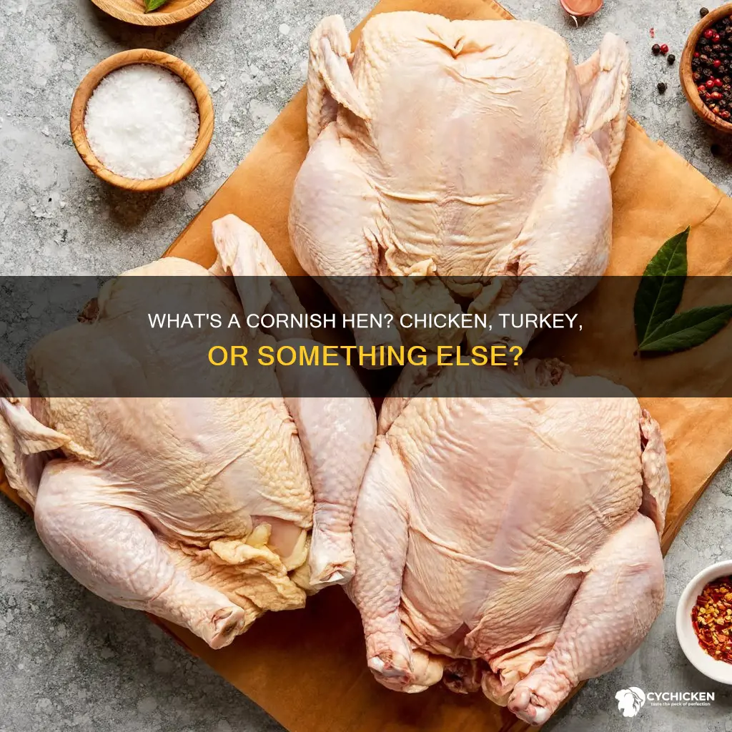 is a cornish hen a chicken or a turkey
