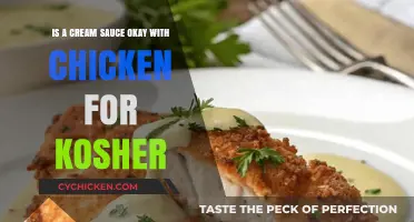 Cream Sauce and Chicken: Kosher Compatibility Explained Simply