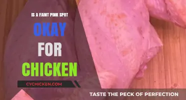 Is a Faint Pink Spot on Chicken Safe to Eat?