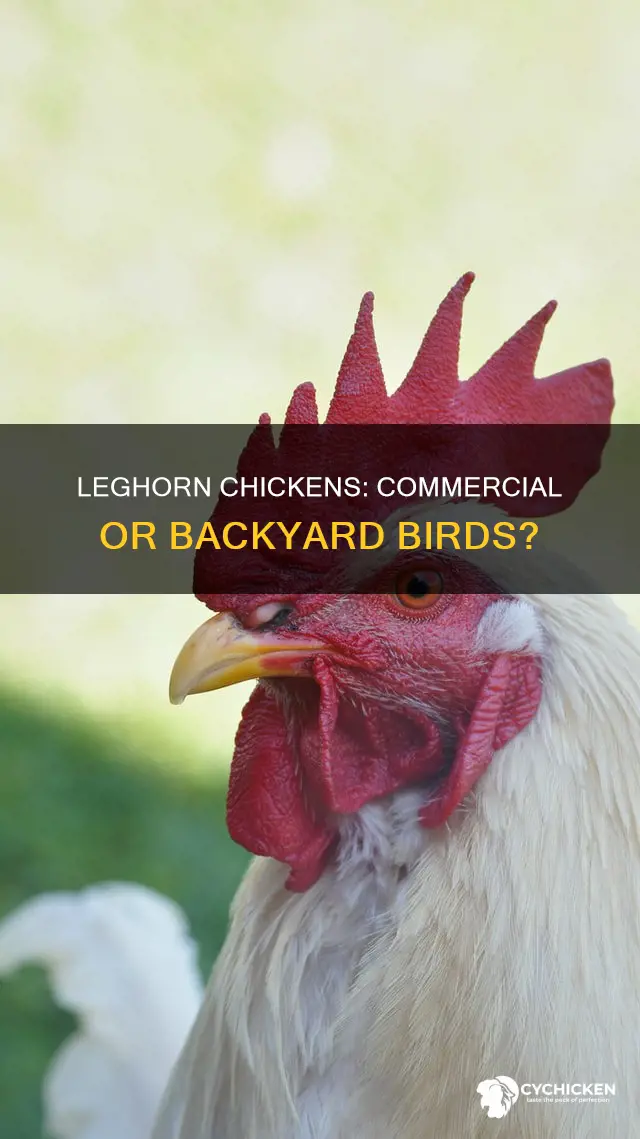 is a leghorn a commercial chicken or backyard chicken