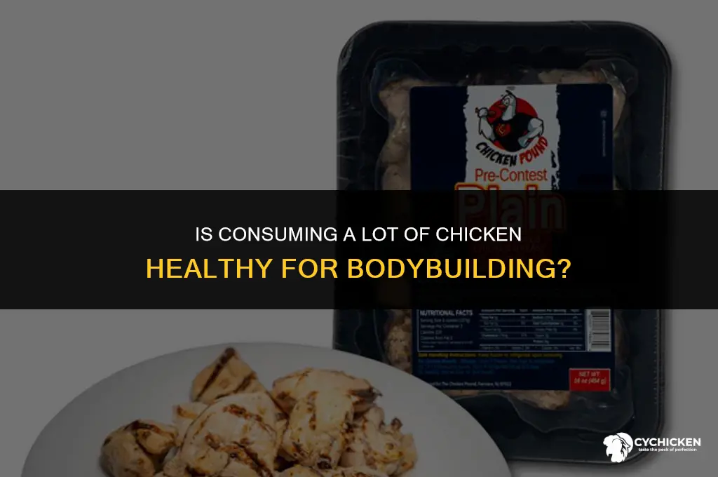 is a lot of chicken healthy bodybuilding