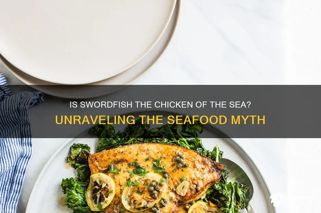 is a swordfish called chicken of the sea