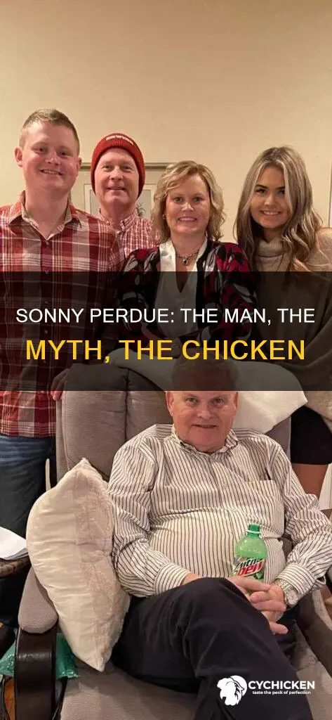 is ag sec sonny perdue related to perdue chicken