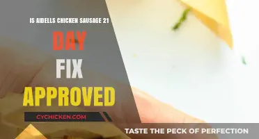 Aidells Chicken Sausage: 21 Day Fix Approved or Not?