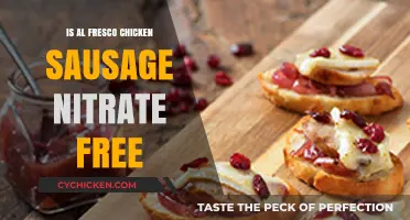 Is Al Fresco Chicken Sausage Nitrate-Free? A Healthy Choice?