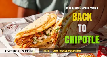 Is Al Pastor Chicken Returning to Chipotle's Menu Soon?