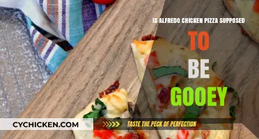 Is Alfredo Chicken Pizza Supposed to Be Gooey? The Truth Revealed
