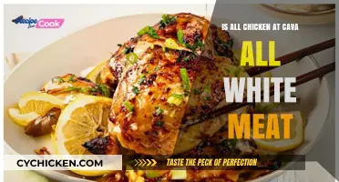Is Cava's Chicken All White Meat? Uncovering the Truth