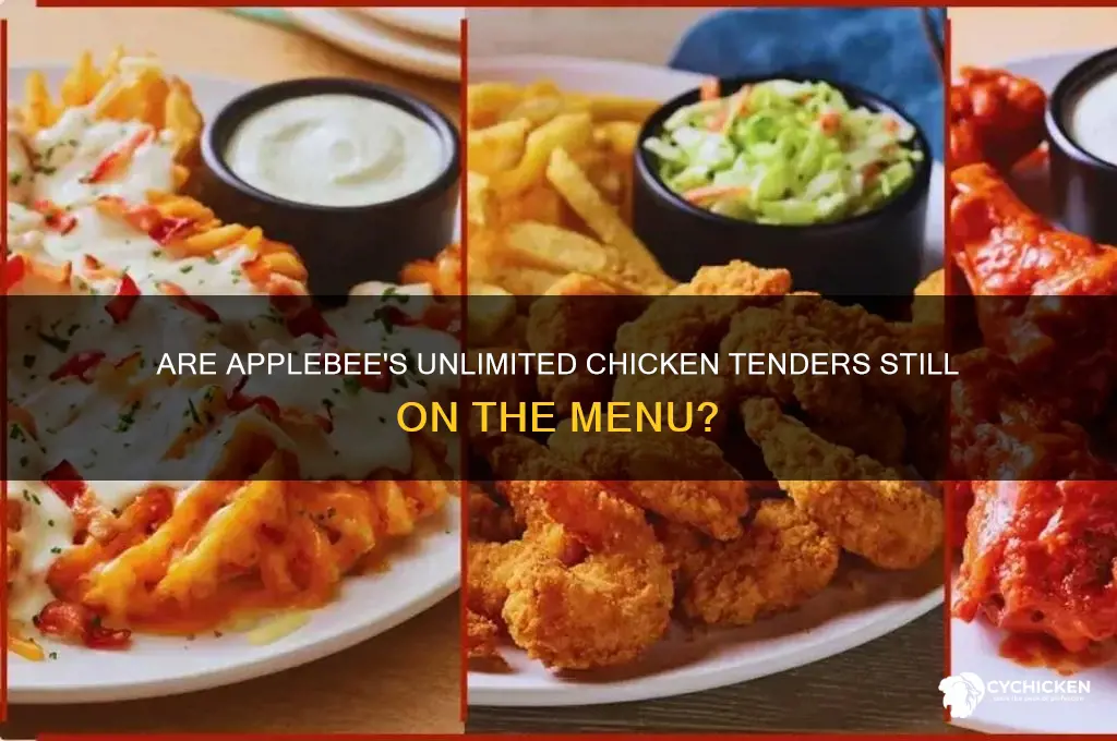 is applebees still doing unlimited chicken tenders