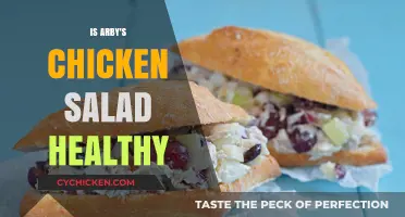 Unveiling the Healthiness of Arby's Chicken Salad: A Nutritional Breakdown