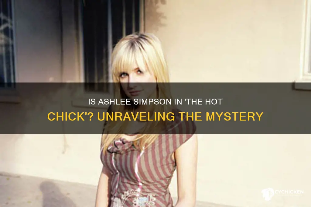 is ashlee simpson in the hot chick