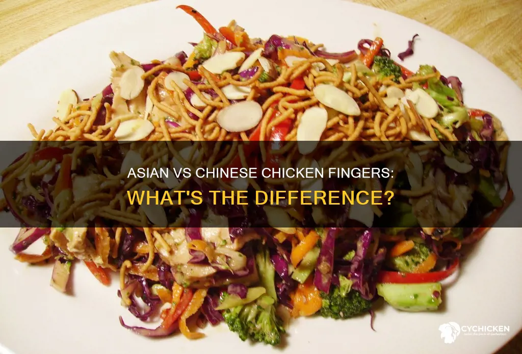 is asian chicken fingers the same as chinese chicken fingers