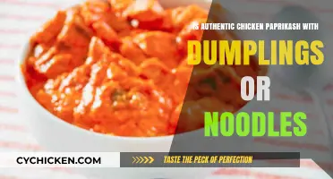 Authentic Chicken Paprikash: Dumplings or Noodles? Unraveling the Classic Debate