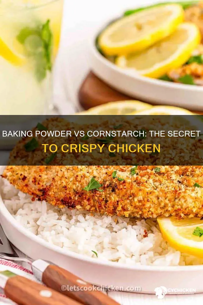 is baking powder or cornstarch better for crispy chicken