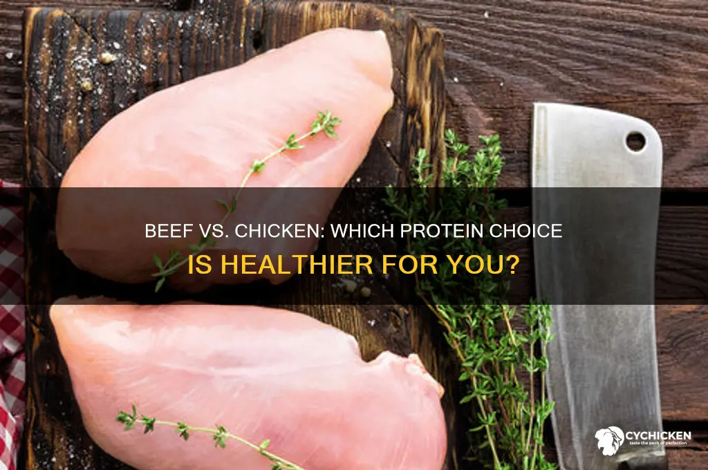 is beef better for you than chicken