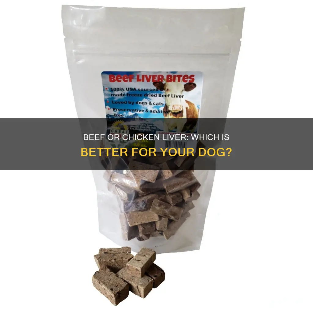 is beef liver or chicken liver better for dogs