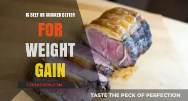 Beef vs. Chicken: Which Protein Boosts Weight Gain Better?