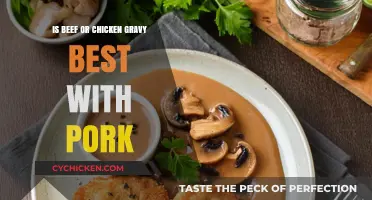 Beef vs. Chicken Gravy: Which Pairs Perfectly with Pork?