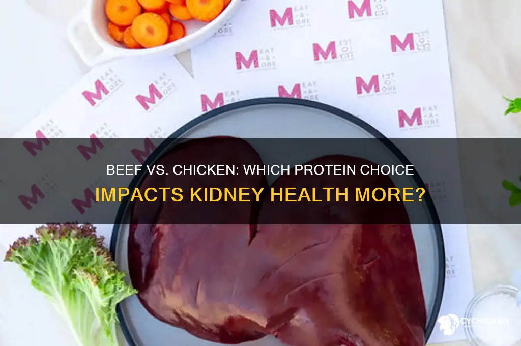 is beef or chicken worse for your kidneys