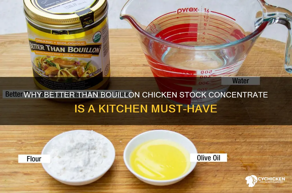 is better than bouillon chicken stock concentrate