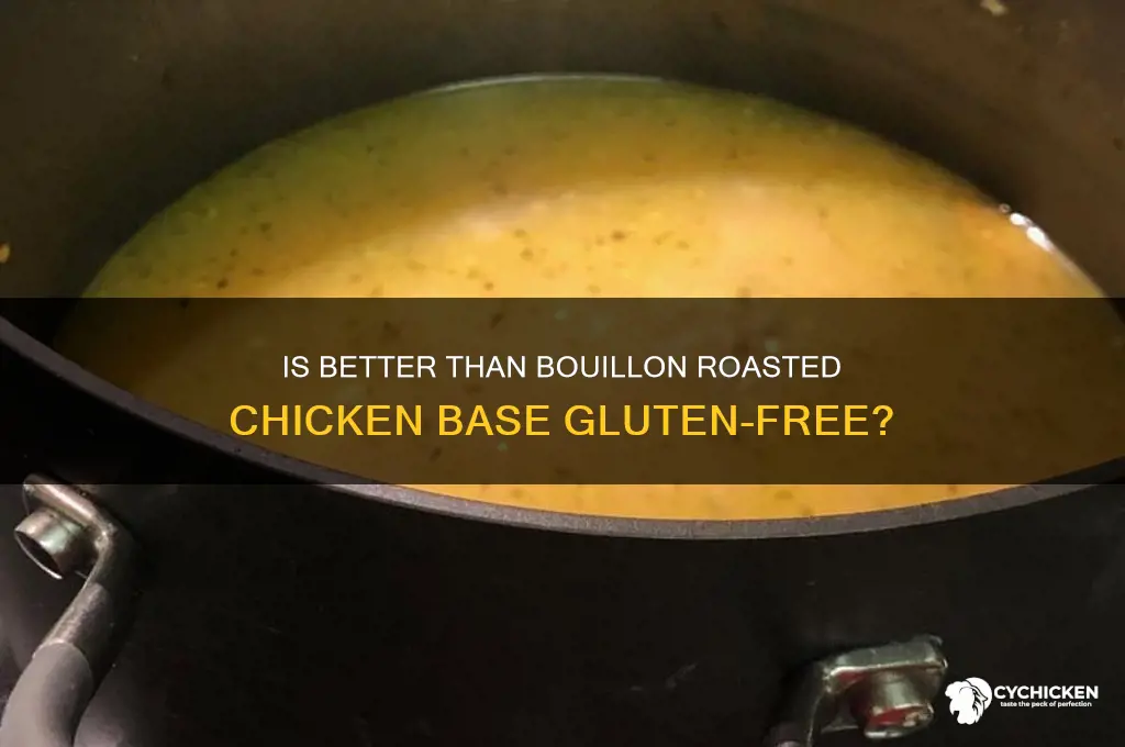 is better than bouillon roasted chicken base gluten free