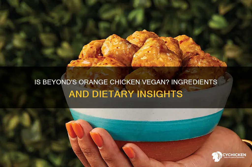is beyond the original orange chicken vegan