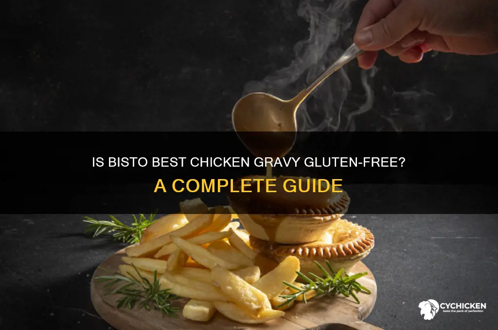 is bisto best chicken gravy gluten free