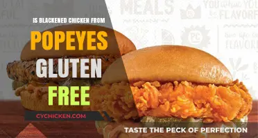 Is Popeyes Blackened Chicken Gluten-Free? A Detailed Analysis