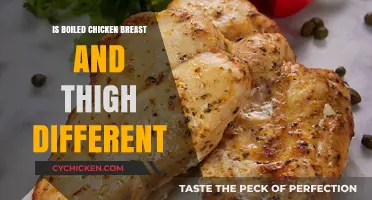 Boiled Chicken Breast vs. Thigh: Nutritional Differences and Cooking Tips