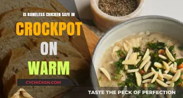 Is Boneless Chicken Safe in Crockpot on Warm Setting?