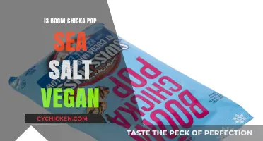 Is Boom Chicka Pop Sea Salt Vegan? A Snack Fact Check