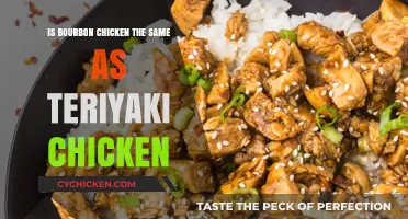 Bourbon vs. Teriyaki Chicken: Unraveling the Flavor Differences