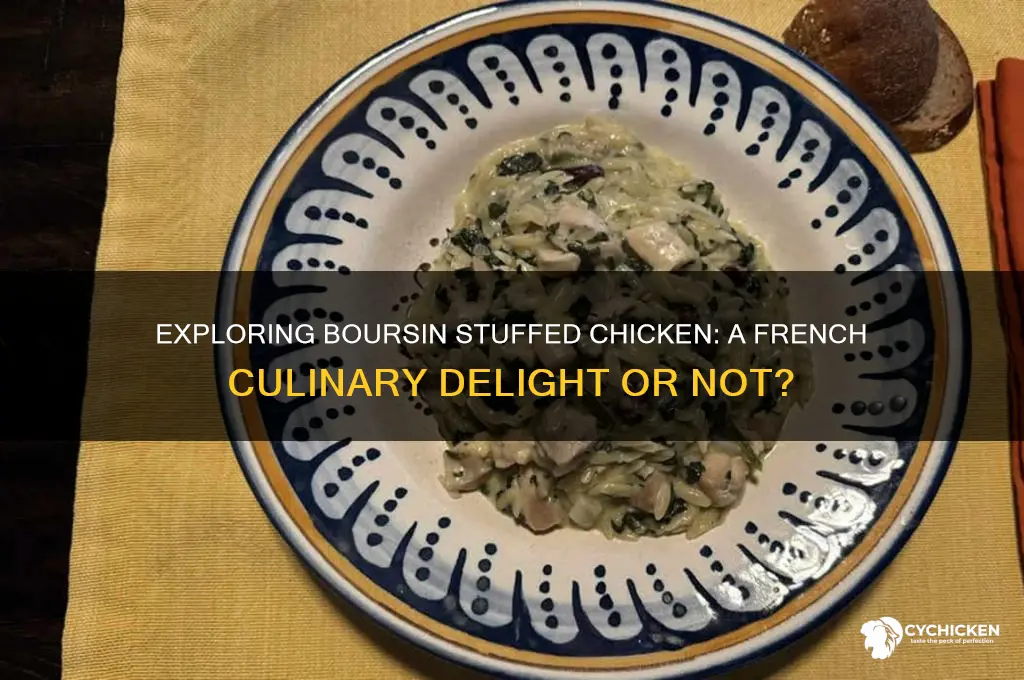 is boursin stuffed chicken a french dish