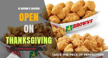 Is Brown's Chicken Open on Thanksgiving? Check Hours Here!