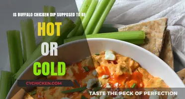 How to Serve Buffalo Chicken Dip: Hot or Cold?