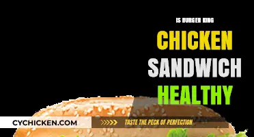 Is Burger King's Chicken Sandwich a Healthy Fast-Food Choice?