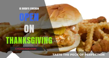 Is Bush's Chicken Open on Thanksgiving? Check Hours Here!