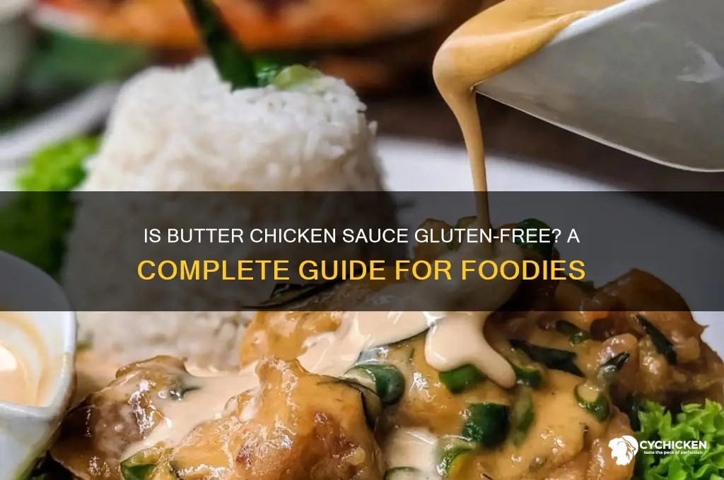 is butter chicken sauce gluten free