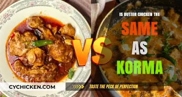 Butter Chicken vs. Korma: Unraveling the Differences in Indian Cuisine