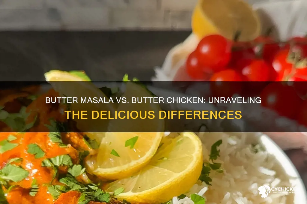 is butter masala the same as butter chicken