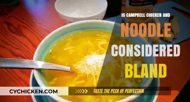 Is Campbell's Chicken Noodle Soup Bland? A Taste Test Review