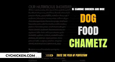Is Canidae Chicken and Rice Dog Food Chametz? Exploring Ingredients