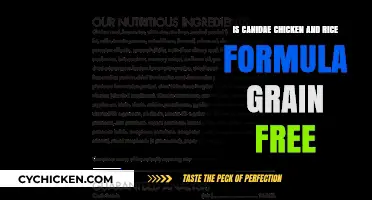 Is Canidae Chicken and Rice Formula Grain-Free? Unveiling the Truth