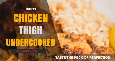 Is Chewy Chicken Thigh Undercooked? Safety Tips and Texture Guide