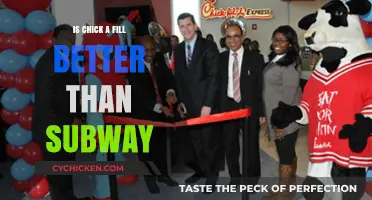 Chick-fil-A vs. Subway: Which Fast-Food Chain Reigns Supreme?