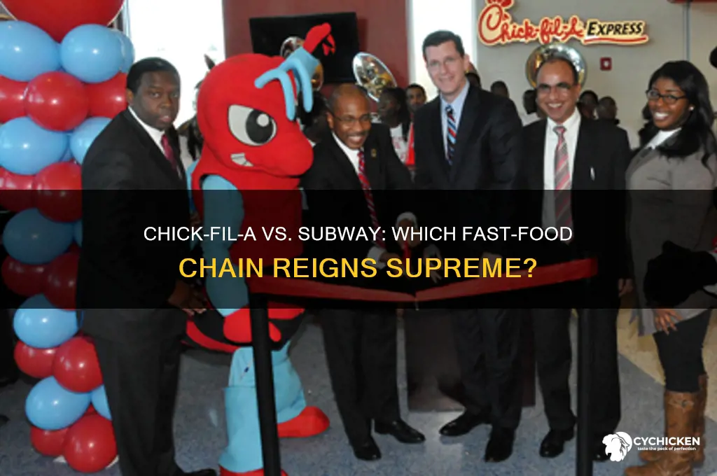 is chick a fill better than subway