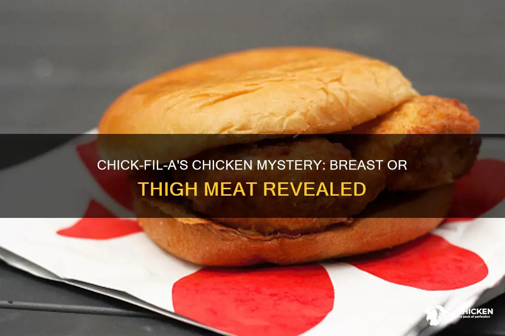 is chick fil a breast or thigh