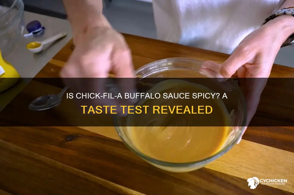 is chick fil a buffalo sauce spicy