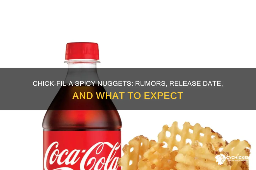 is chick fil a coming out with spicy nuggets